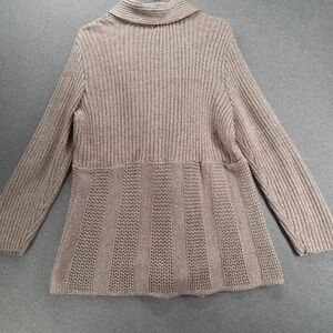 Women's Beige Knit Sweater